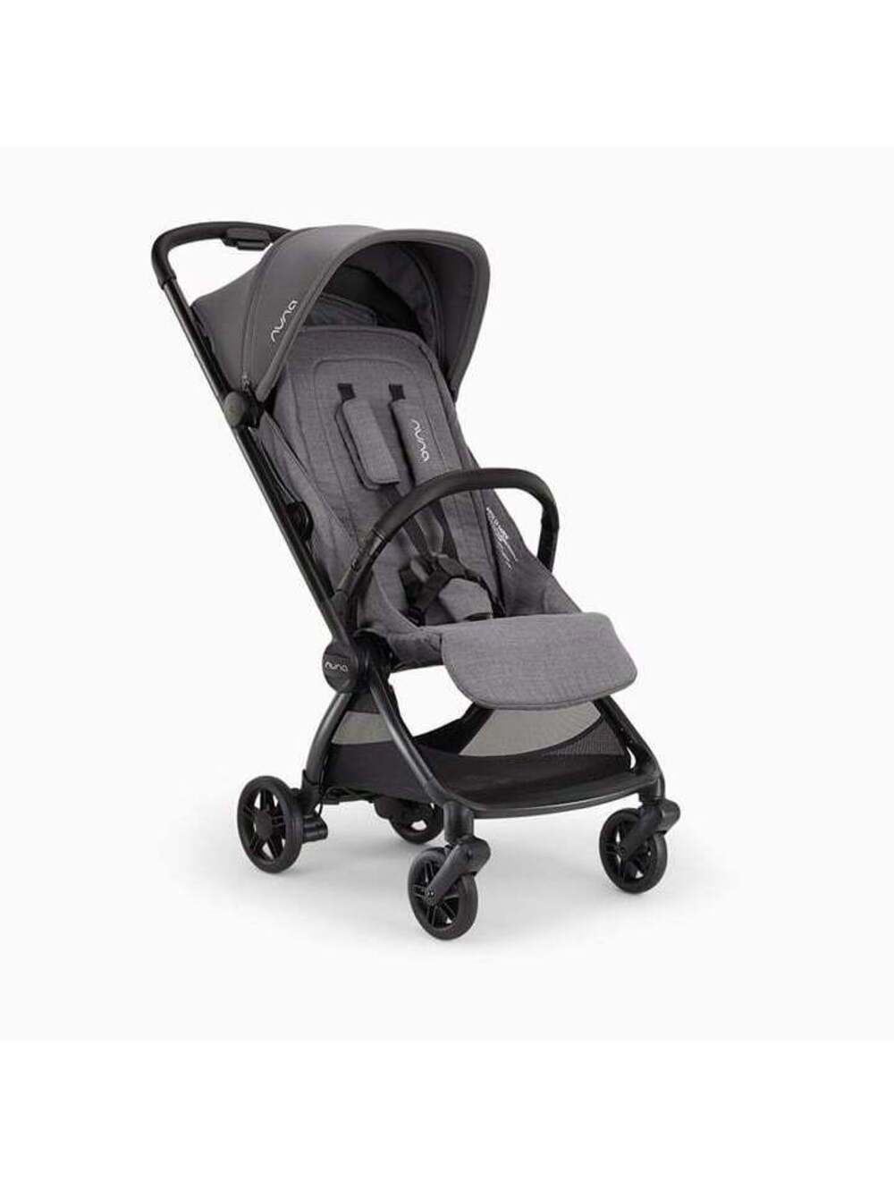 Nuna VIAA cabn Ultra-Compact Travel Stroller - Pewter Grey (NIB Sealed)